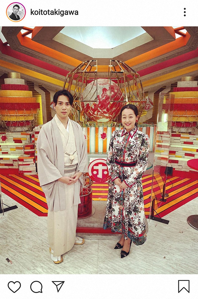 【画像・写真】イケメン落語家・瀧川鯉斗「大変に光栄」浅田真央さんとの2ショット公開！ファン「お似合いです」