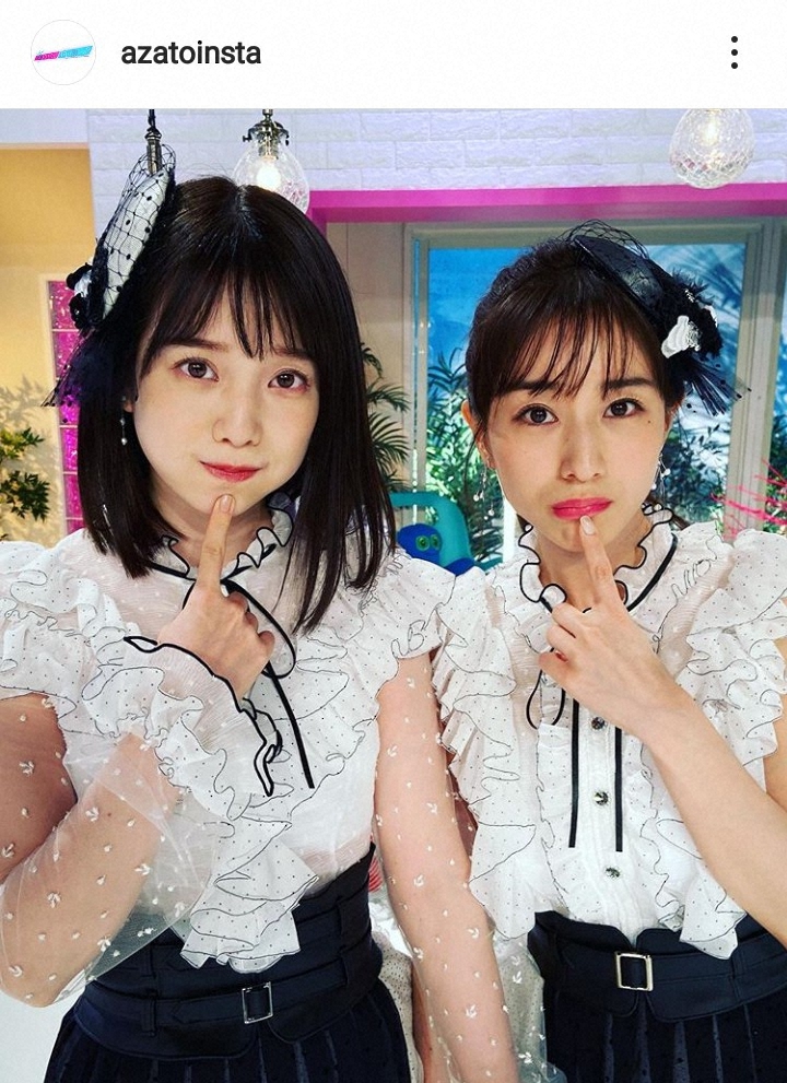 【画像・写真】弘中綾香アナ＆田中みな実　“アイドル風衣装”披露に「キュンキュン」「最強コンビ」