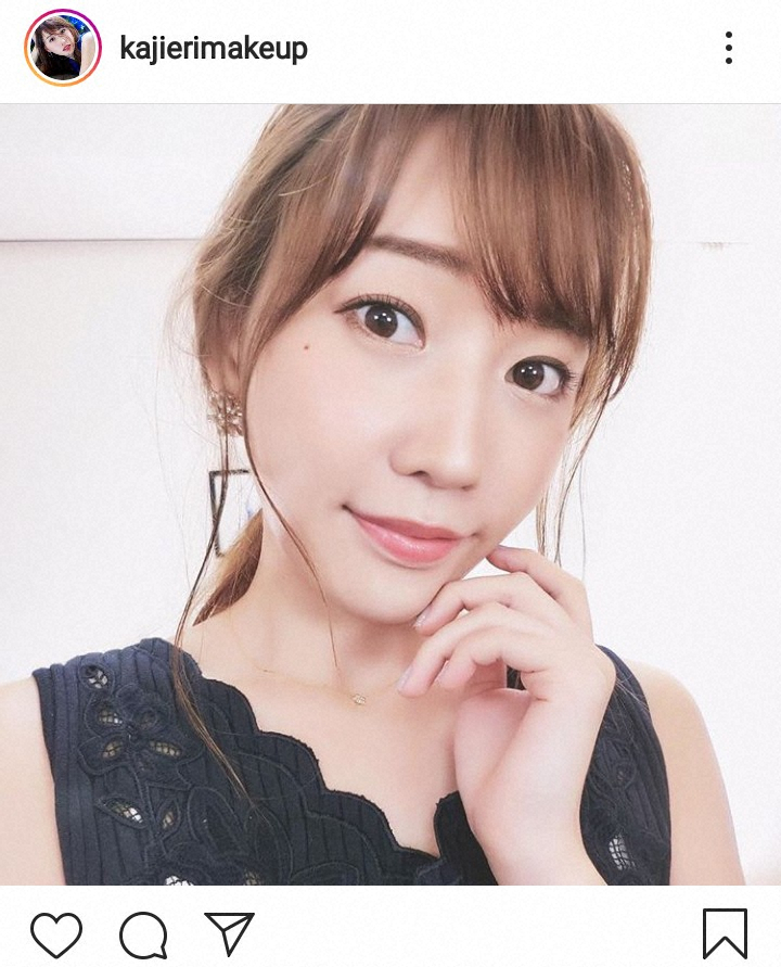 【画像・写真】“かじえり”梶恵理子　結婚を発表「あたたかい笑顔あふれる家庭を」、インスタでは田中みな実風メイク