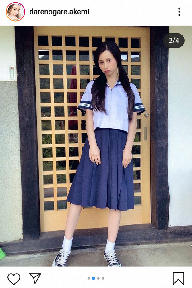 【画像・写真】ダレノガレ明美　姪のセーラー服こっそり着用も「母親に早く脱ぎなさいって怒られました」
