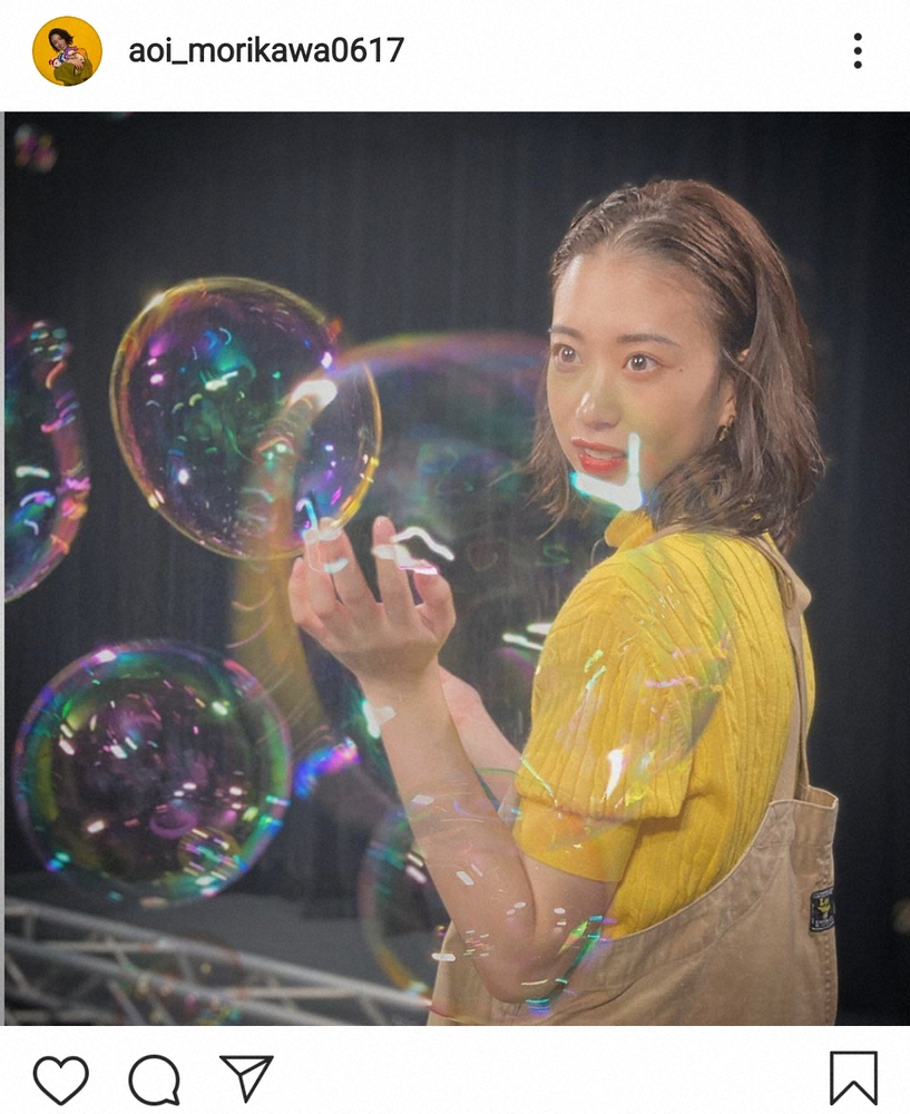 【画像・写真】森川葵、バブルアートの大技に芸能人初成功！ファン称賛「ワイルド過ぎ！」「さすがっす」