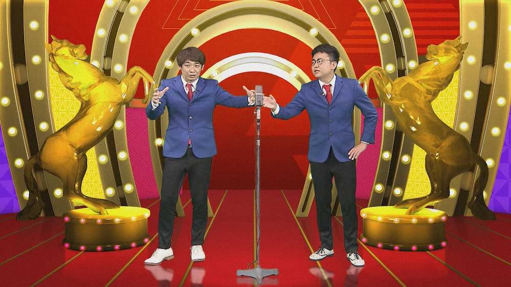 読売テレビ「うまんザイ！」に出演の銀シャリ・鰻和弘（左）と橋本直