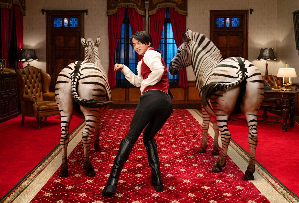 【画像・写真】セクゾ・菊池風磨、年賀状とお尻は“プリンッと”　CMで軽快ダンス披露