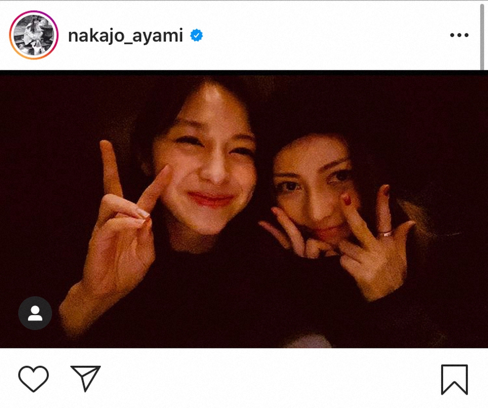 【画像・写真】中条あやみ　先輩・香里奈との仲良し“デート”ショット「2人とも可愛すぎ」