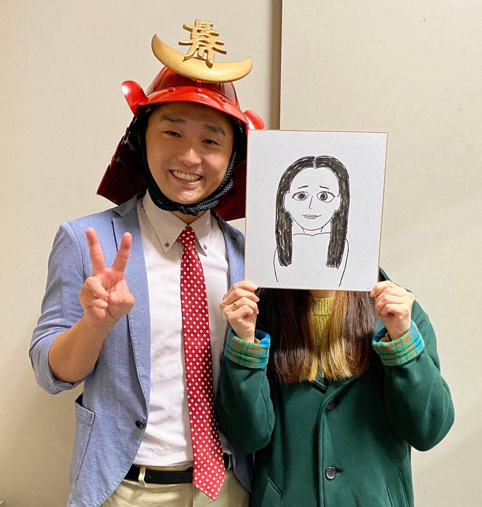 【画像・写真】れきしクン　1歳年下の一般女性と結婚「私の城めぐりにも付き合ってくれるとても優しい女性」