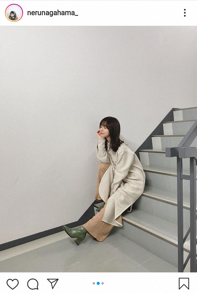 【画像・写真】長濱ねる　私服コーデ披露　ファン絶賛「神の領域」「オシャレすぎ」