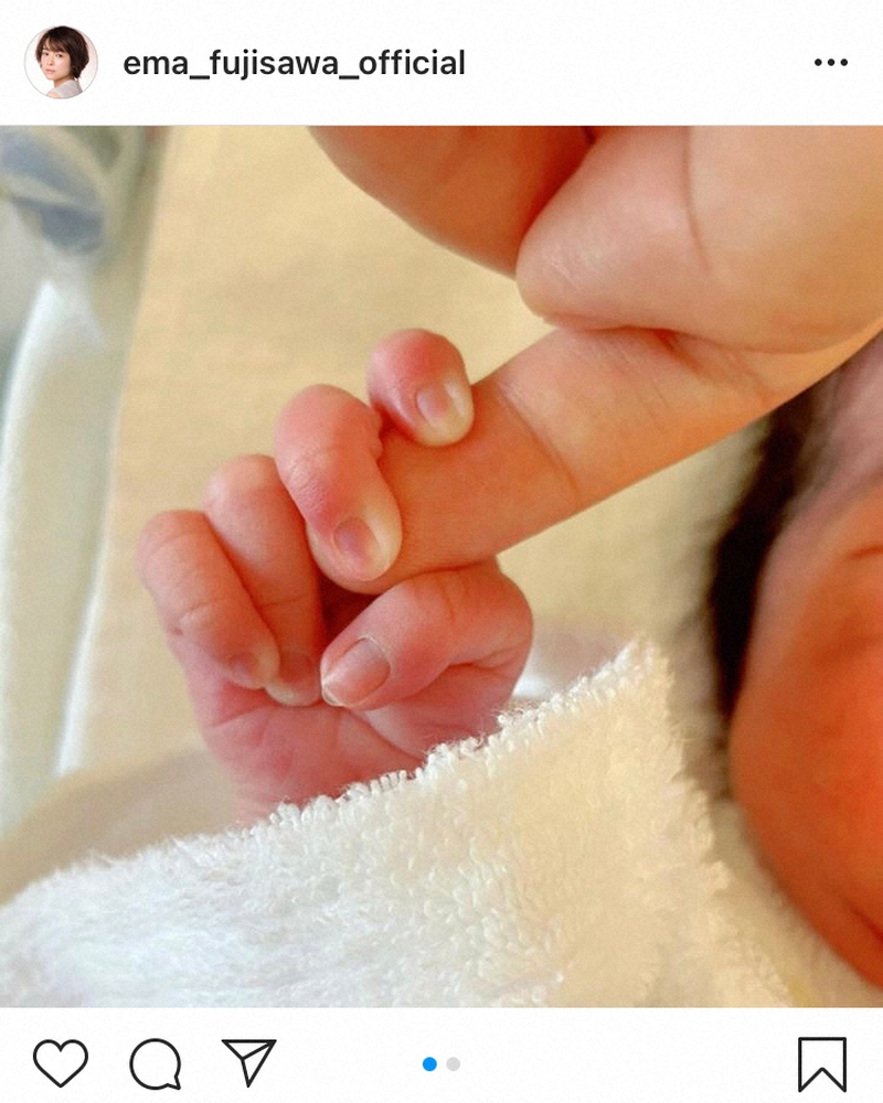 【画像・写真】藤澤恵麻　第2子出産を報告「仲良し姉妹になってくれたらいいなぁ」