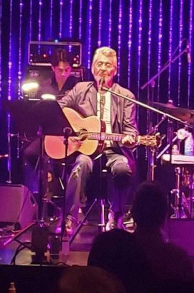 14日にビルボードライブ大阪でライブを開いた中村泰士 本人のフェイスブックより スポニチ Sponichi Annex 芸能