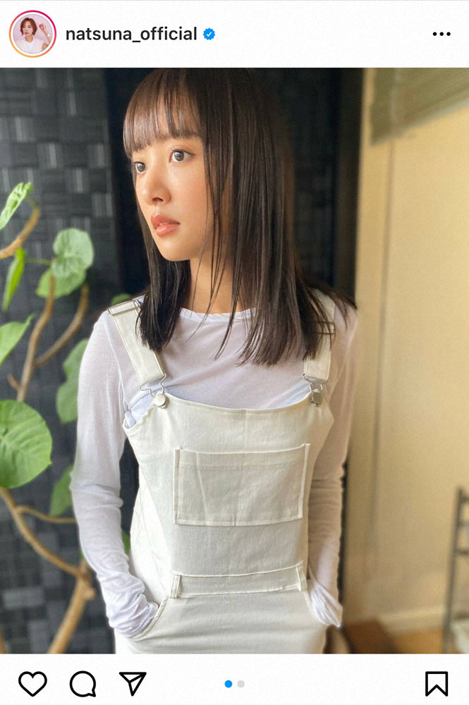 【画像・写真】夏菜　「前髪ぱつん」ヘアスタイルに絶賛　「リアルクレオパトラ」「めちゃめちゃ似合う」