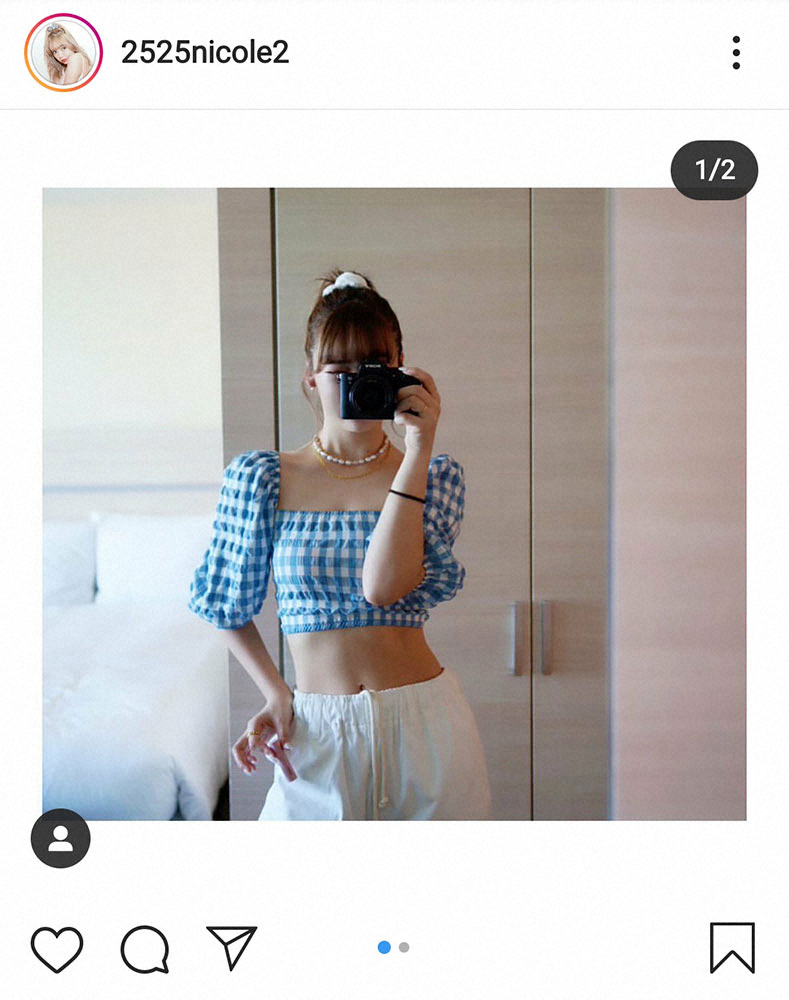 【画像・写真】藤田ニコル　引き締まった美ウエスト披露　フォロワー「ウエスト細すぎ！」「Nice 腹筋」