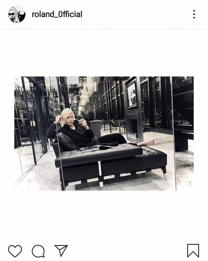 【画像・写真】ROLAND　自宅を初公開　高級感たっぷり　反響続々「カッコいい！」「ホテルよりも素敵」