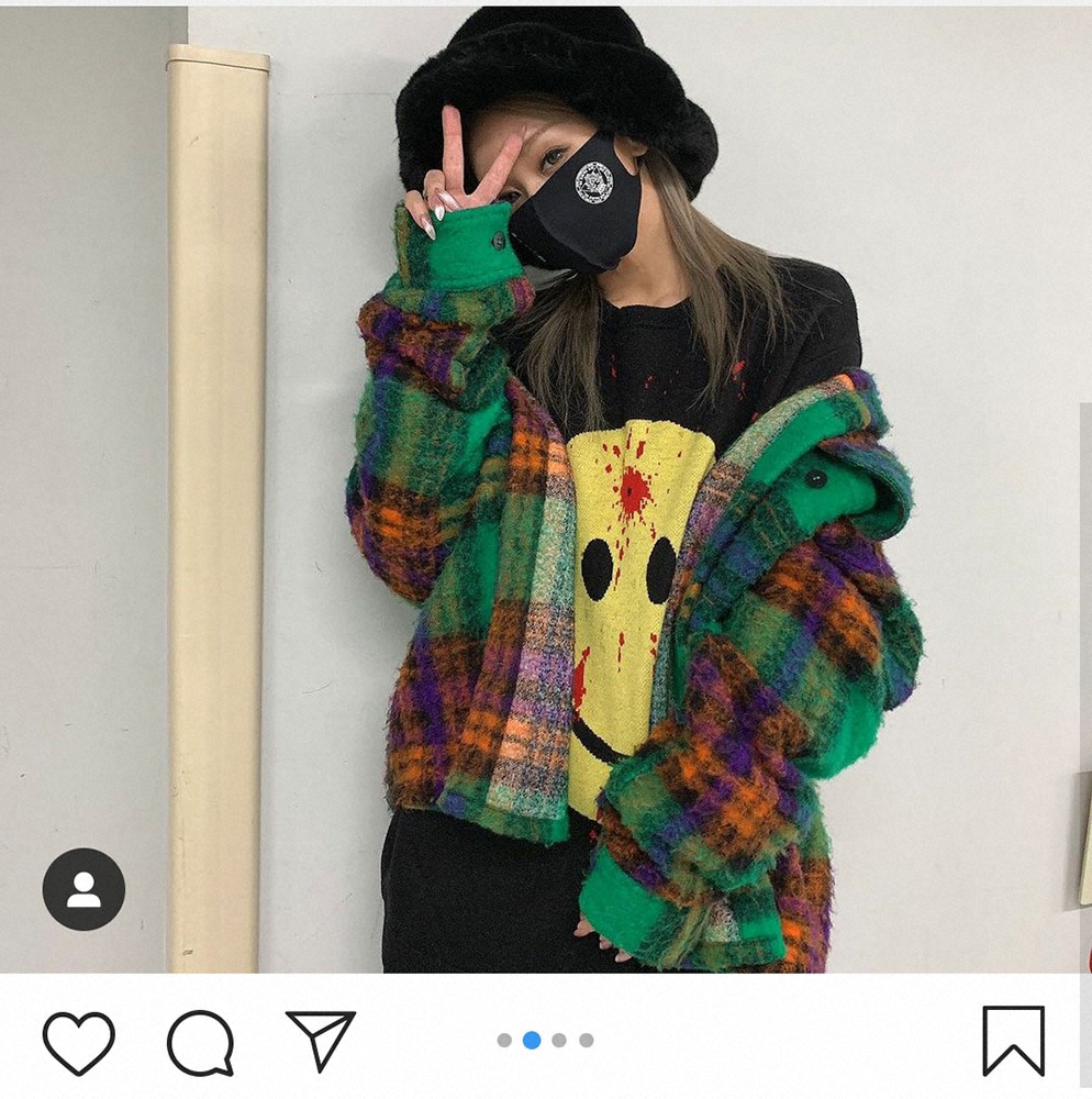 【画像・写真】倖田來未　何と12センチの「シークレットブーツ」姿披露　「疲れすぎて」マスクも逆さま…