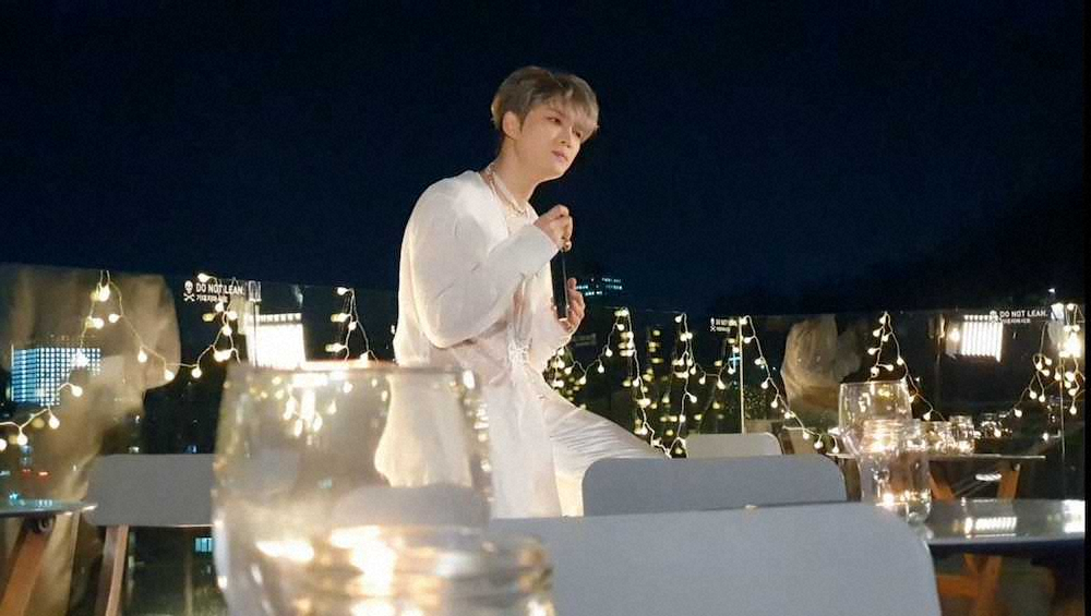 【画像・写真】ジェジュン「梨泰院クラス」ロケ地で小田和正名曲披露「楽しんでもらえましたか？」