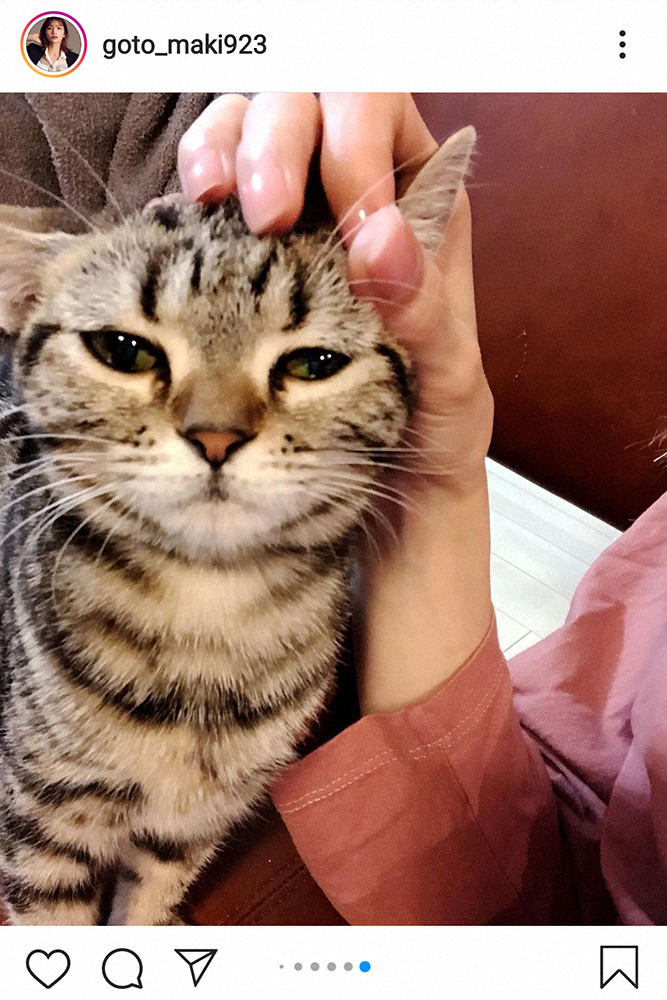 後藤真希公式インスタグラム Goto Maki923 より スポニチ Sponichi Annex 芸能