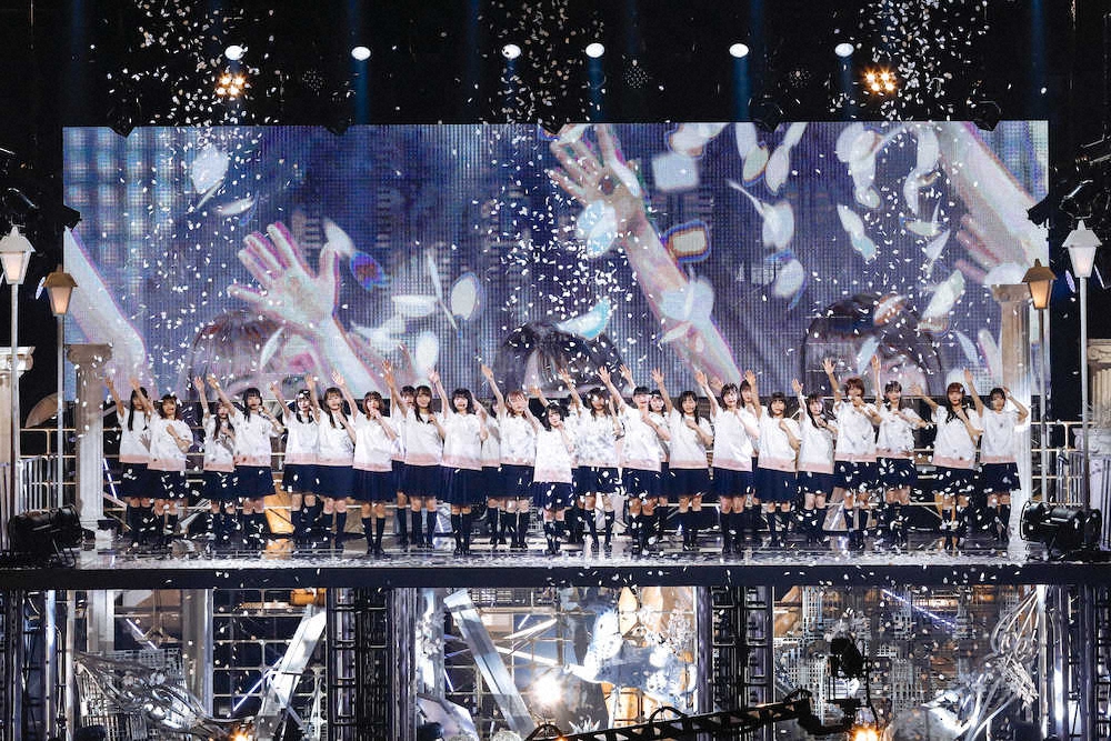 【画像・写真】櫻坂46が初ライブ　新センター森田ひかる「たくさんの人の心に響くようなパフォーマンスを」
