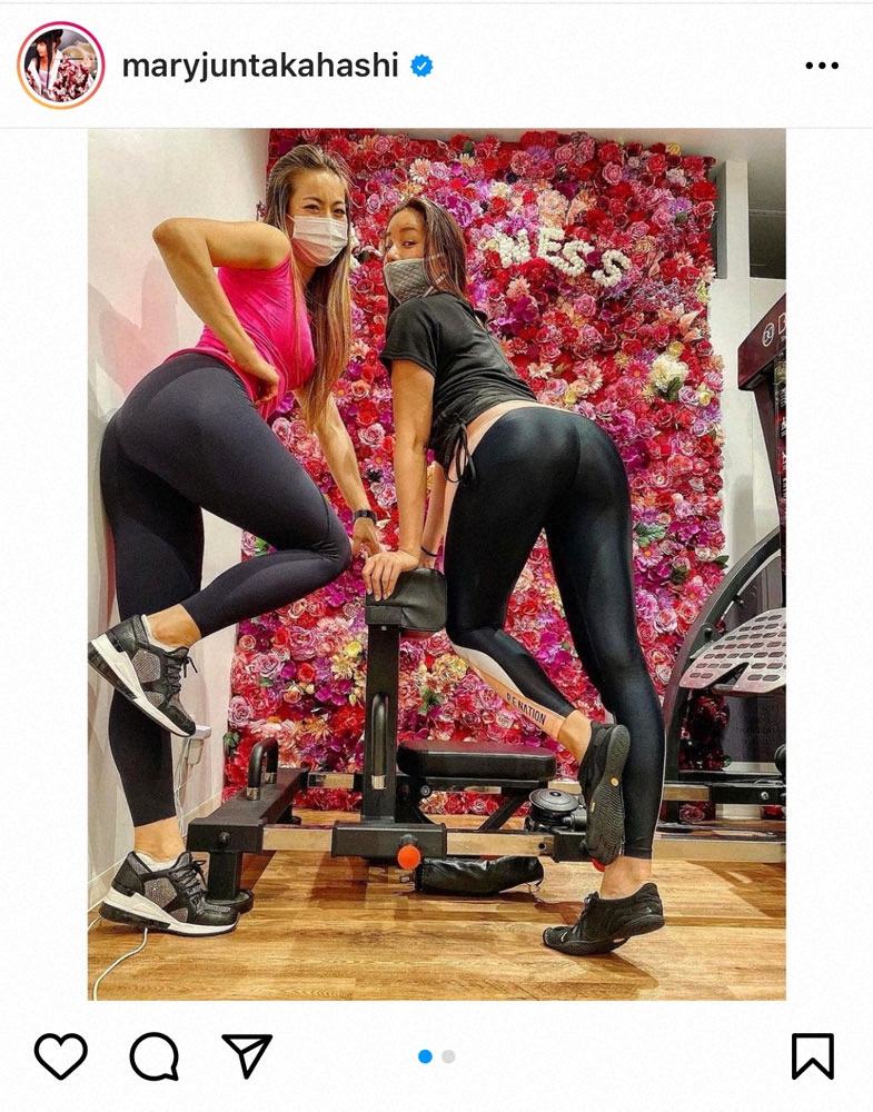 【画像・写真】高橋メアリージュン　美尻＆美脚にフォロワー絶賛「これは永久保存版」「プリケツ万歳」