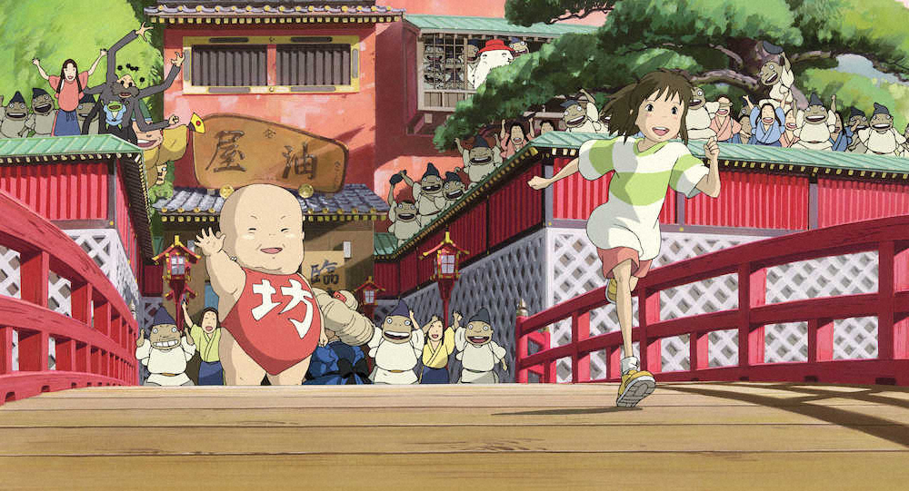　映画「千と千尋の神隠し」の一場面（C）2001　Studio　Ghibli・NDDTM