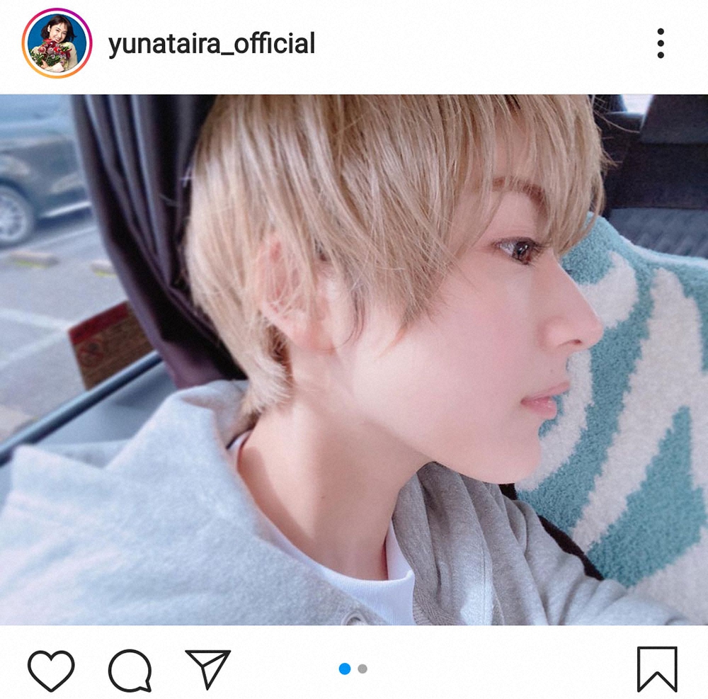 【画像・写真】平祐奈　金髪ショート姿にファン絶賛の声「めっちゃイケメン」「菅田将暉さんかと思った」