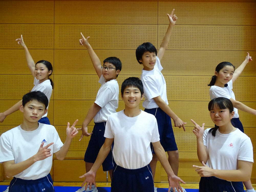 リズムダンスコン 長崎 大島中が3度目v 自由振付曲は三重 東橋内中2年生チームが頂点 スポニチ Sponichi Annex 芸能