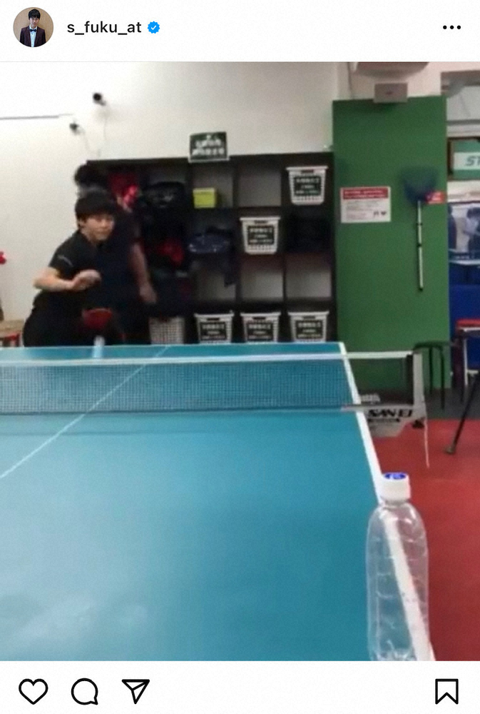 【画像・写真】鈴木福　卓球の“スゴ技”披露にファン驚き「多才」「スポーツ万能型」
