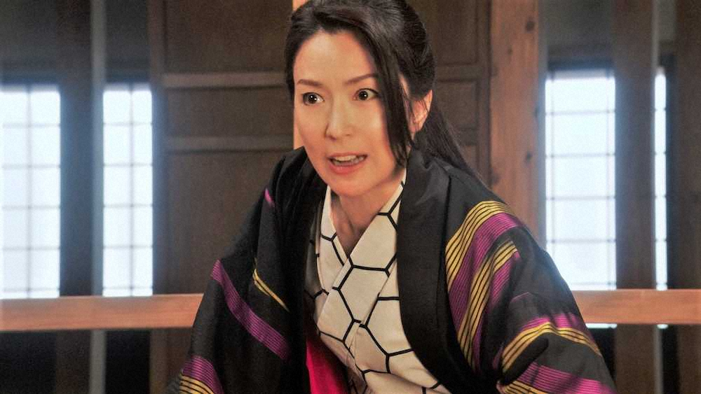 NHK連続テレビ小説「おちょやん」で山村千鳥を演じる若村麻由美（C）NHK