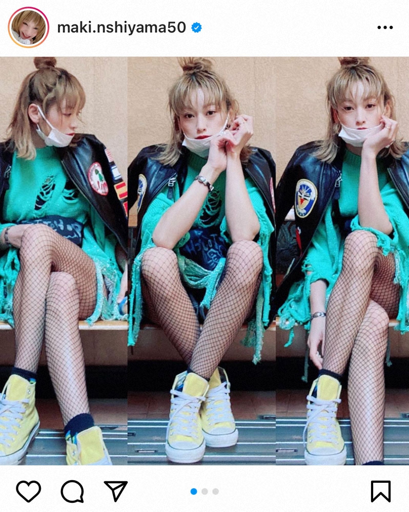 西山茉希公式インスタグラム Maki Nshiyama50 より スポニチ Sponichi Annex 芸能
