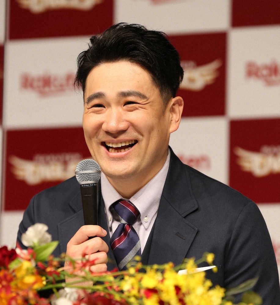 【画像・写真】笑顔を見せる田中将大