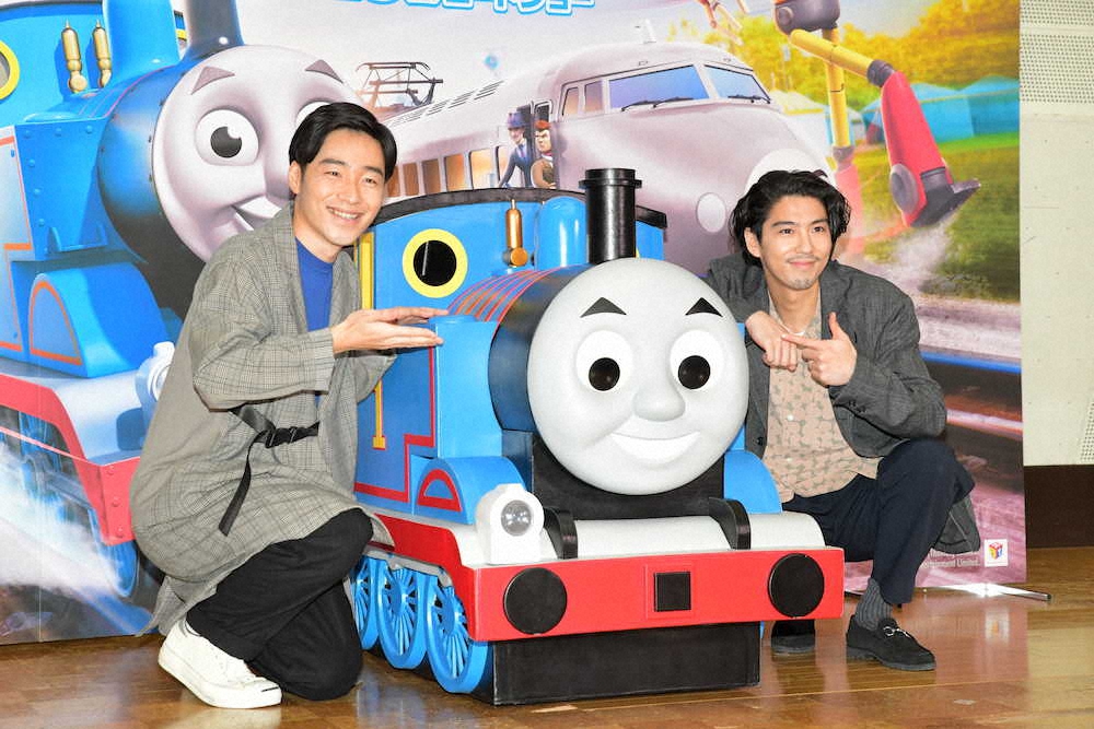 【画像・写真】賀来賢人　第2子誕生祝福に笑顔　「トーマス」アフレコ出演がわが子へのプレゼントに