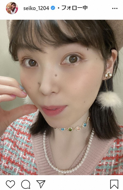 【画像・写真】尼神インター誠子、白のアイライン初挑戦！　ファン「どんどん綺麗になっていく」「女優みたい」