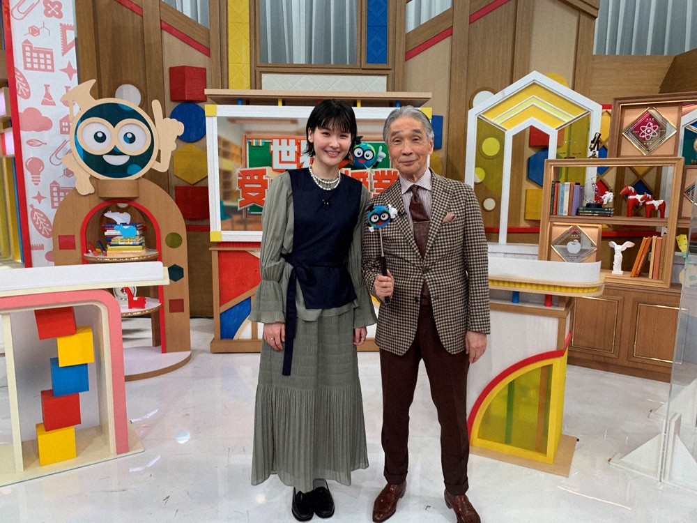 親子でテレビ初共演する堺正章と堺小春（C）日本テレビ