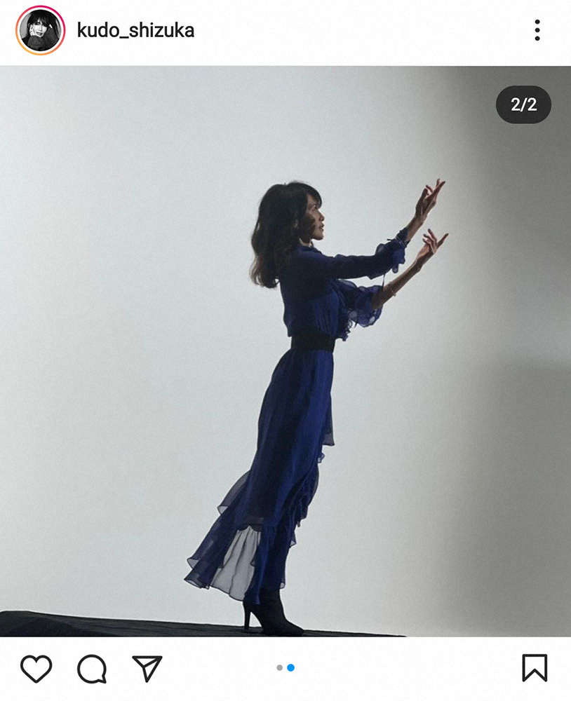 【画像・写真】工藤静香　中島みゆきカバーアルバムMV撮影のショット披露　ファン「一瞬みゆきさんかと…」