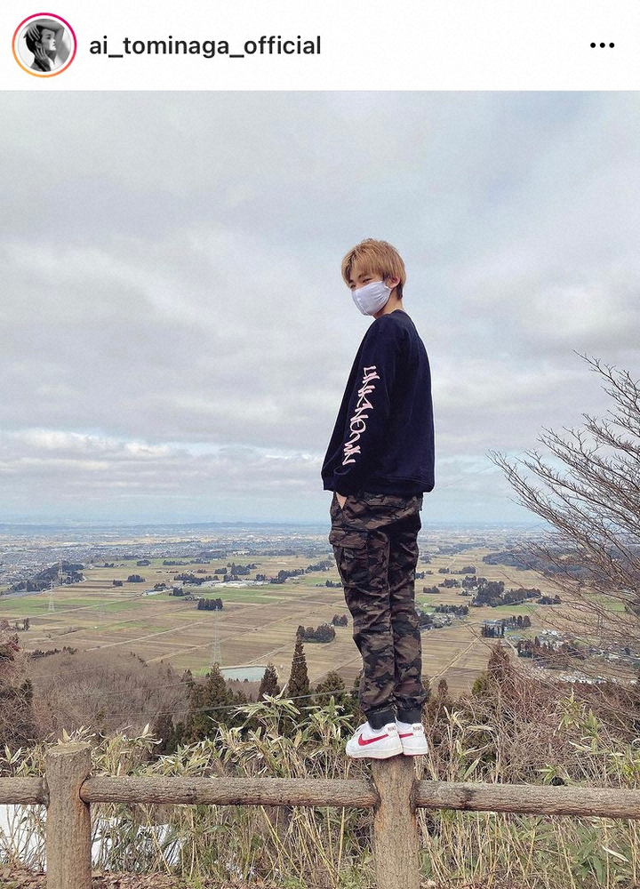 【画像・写真】冨永愛　マスクに金髪…息子の写真投稿に「目がそっくり」「イケメン」の声　山田優も成長ぶりに「感動」