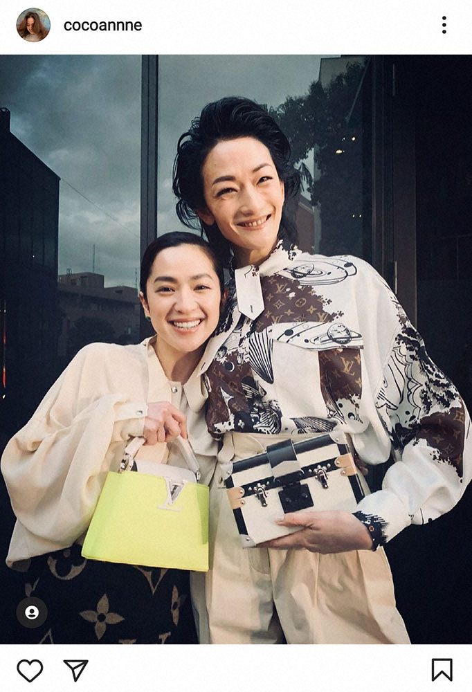 【画像・写真】中村アン　冨永愛との18センチ差ツーショット披露「私の胸の位置が愛ちゃんの腰の位置」