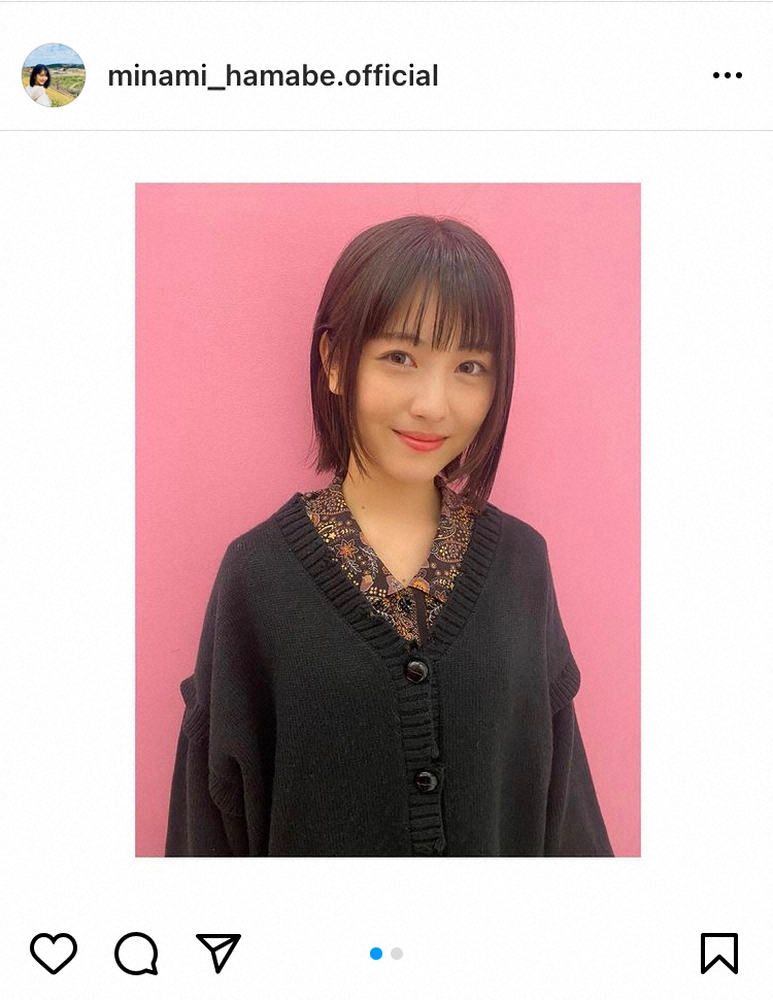 【画像・写真】浜辺美波　「ウチカレ」撮了で次回作に向けてヘアカット報告でファン悶絶「可愛すぎ」「天使」