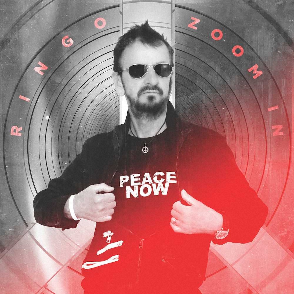 リンゴ・スターの新作EP「Zoom　In」のジャケット