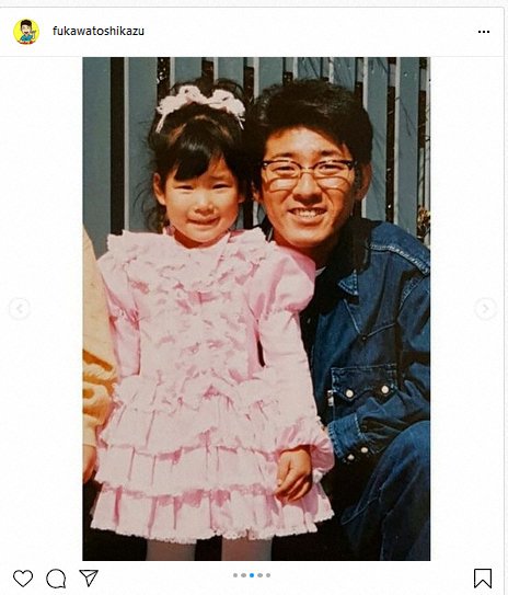【画像・写真】布川敏和、初孫は「女の子のようです」　妊娠中の長女・桃花の誕生日祝福　幼少期の父娘ショットも