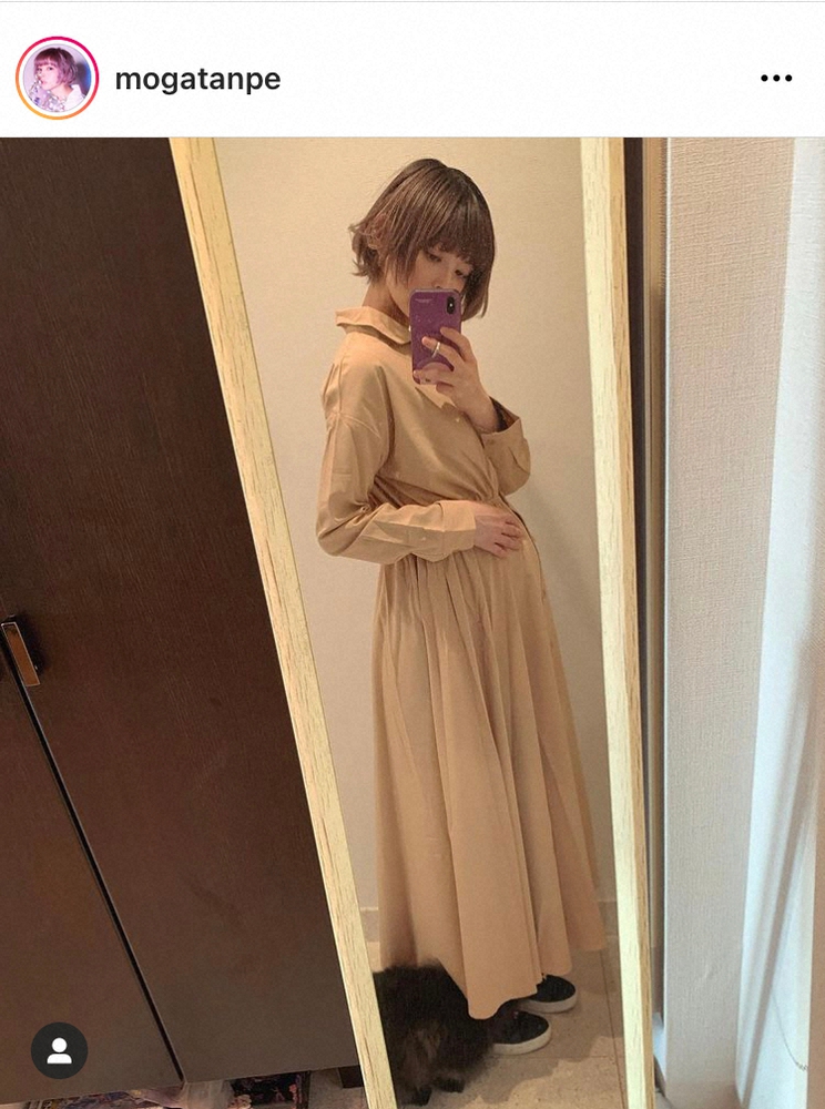 【画像・写真】妊娠中の最上もが、悩み告白　マタニティフォト「撮ろうか悩んでます」