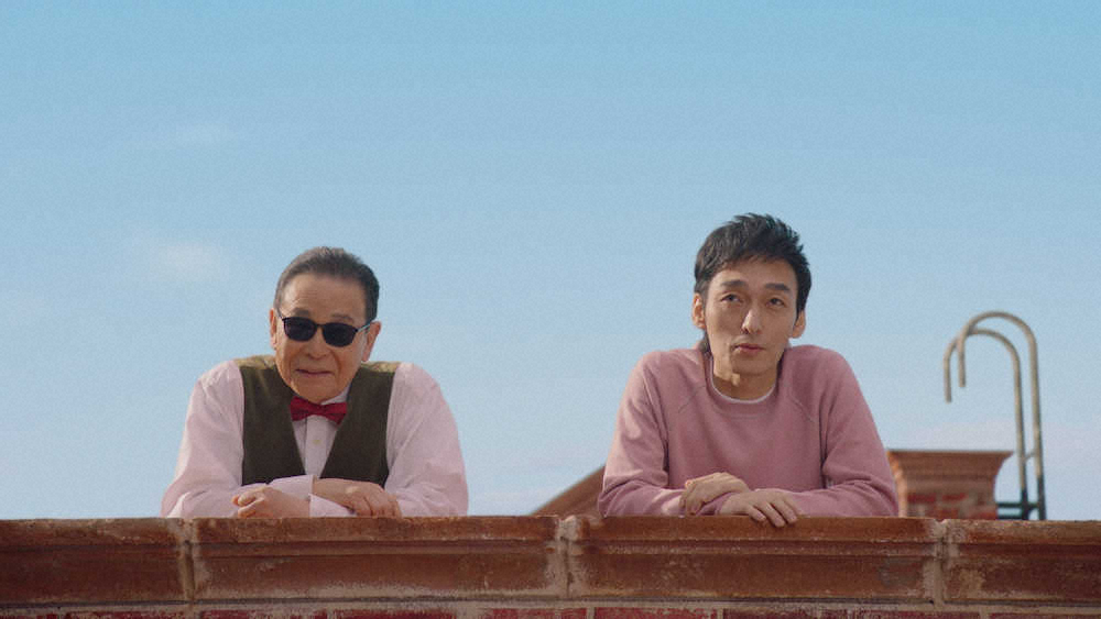 【画像・写真】タモリ＆草なぎCM初共演　ストーリー仕立て作品に草なぎ「凄く緊張した」