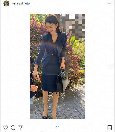 秋元玲奈インスタグラム Rena Akimoto より スポニチ Sponichi Annex 芸能