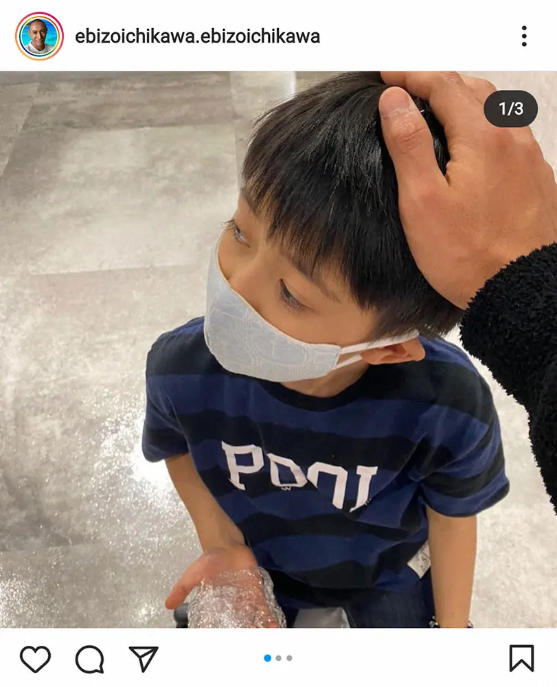 【画像・写真】市川海老蔵　勸玄くんの手の手術を報告「なにか手に出来てどんどん大きくなったので」