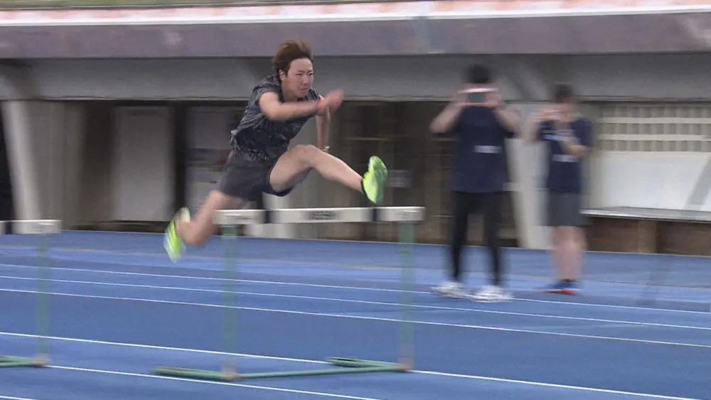 【画像・写真】五輪参加標準記録「12秒84」を突破するため、フォーム改造に着手した寺田明日香（C）TBS