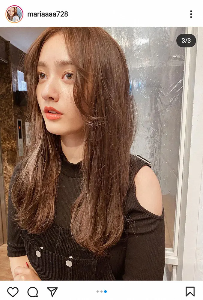 谷まりあ公式インスタグラム Mariaaaa728 より スポニチ Sponichi Annex 芸能