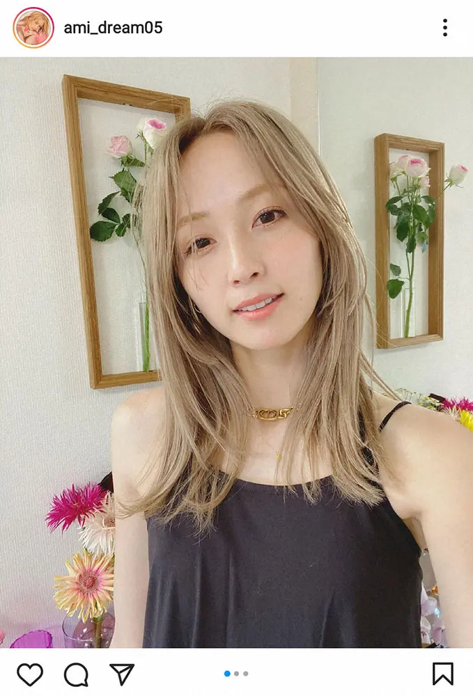 【画像・写真】Dream　Ami「全頭ブリーチ復活!!」にファン「おかえり」「日本人女性で一番金髪が似合う」