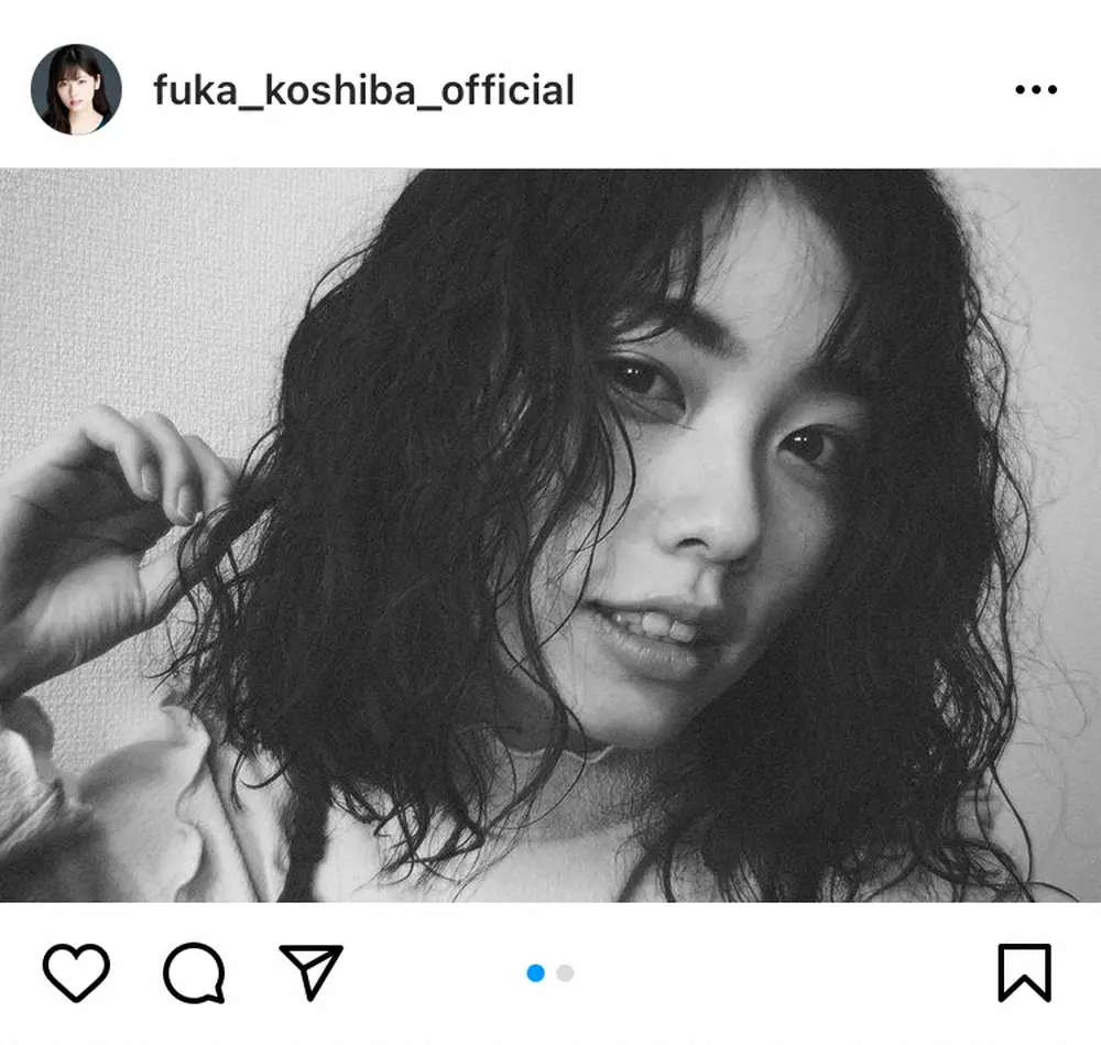 【画像・写真】小芝風花　「濡らしたらクルクル、乾いたらボワボワ」人生初のパーマ姿に「新鮮」「ロッカーみたい」の声