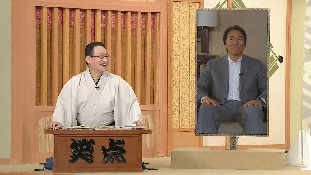 日本テレビ「笑点」の大喜利コーナーにVTRで出演した松井秀喜氏