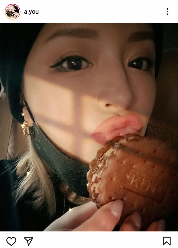 【画像・写真】浜崎あゆみ公式インスタグラム（＠a.you）より