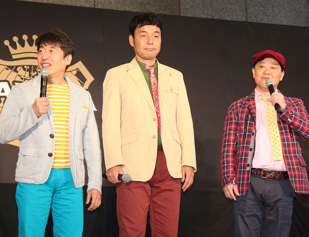 お笑いトリオ ダチョウ倶楽部 の 左から 寺門ジモン 肥後克広 上島竜兵 スポニチ Sponichi Annex 芸能