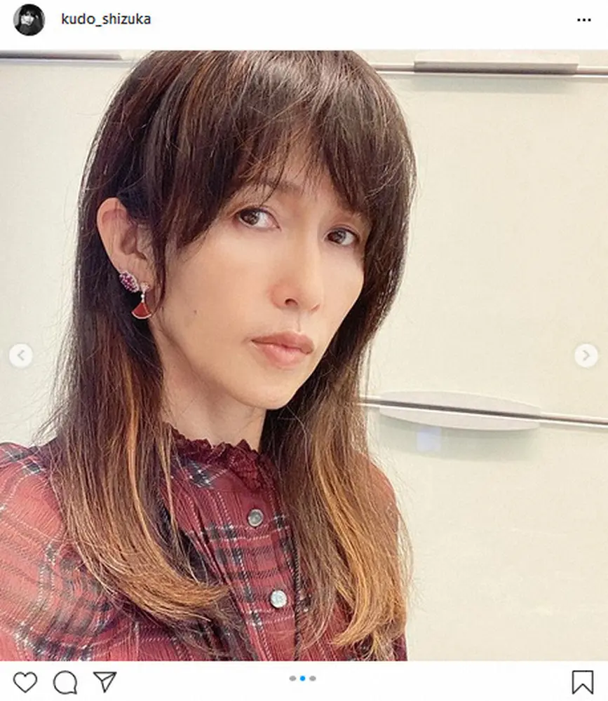 【画像・写真】工藤静香「自宅にいる時でも…外出先でも…」ナチュラルメーク公開　フォロワー「薄化粧でもかわいい」