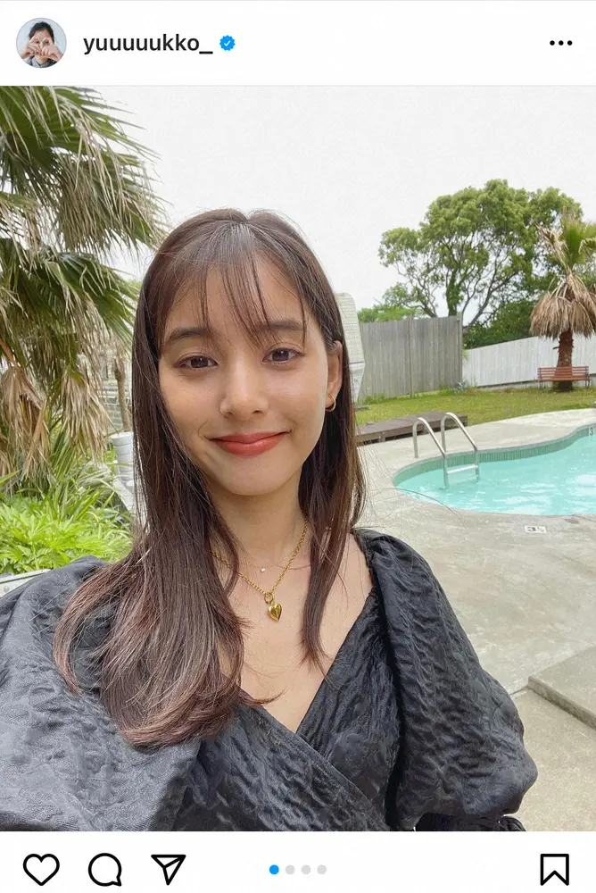 【画像・写真】新木優子　前髪ありのヘアスタイル披露に「かわいすぎる」の声　「やられた」と中条あやみ