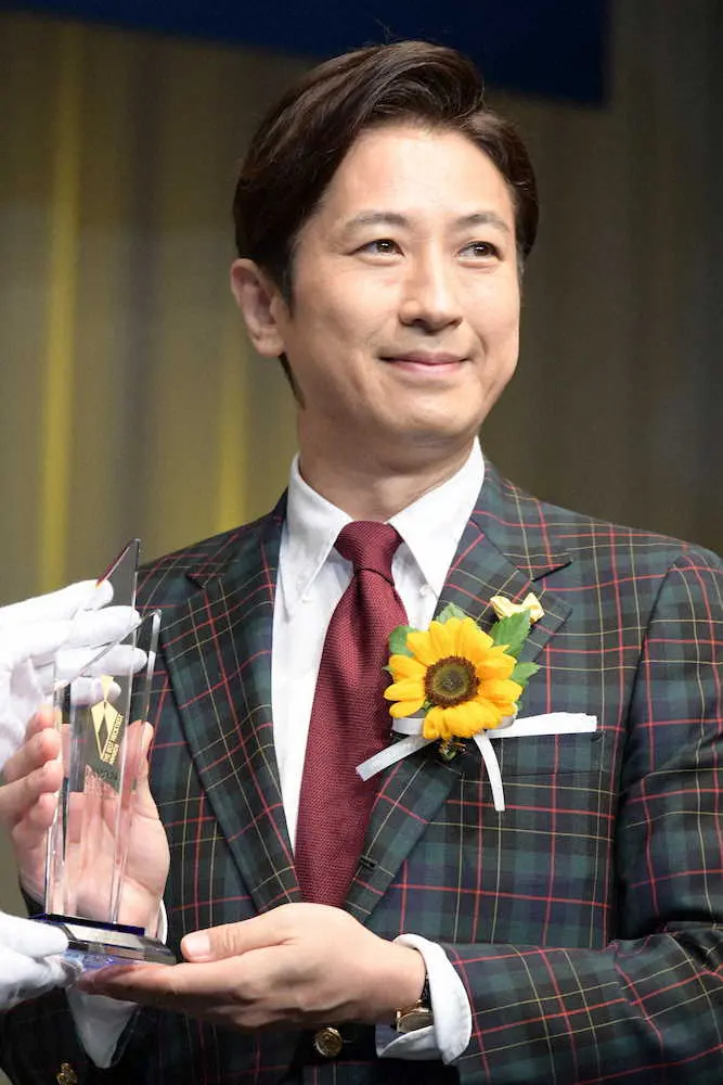 【画像・写真】谷原章介、家族円満の秘訣は妻「悪口を言わずに立ててくれている」ベスト・ファーザー賞で感謝